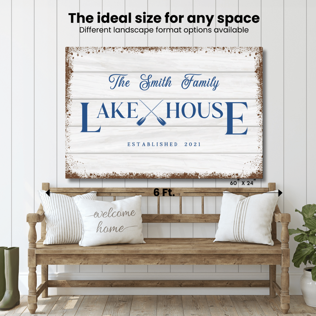 Lakehouse Personalized Canvas II