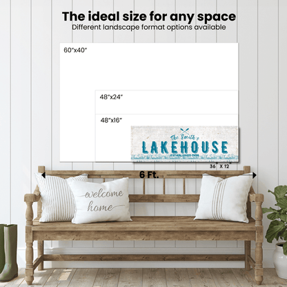 Lakehouse Canvas Signs