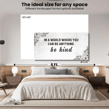 Be Kind Canvas (Free Shipping)