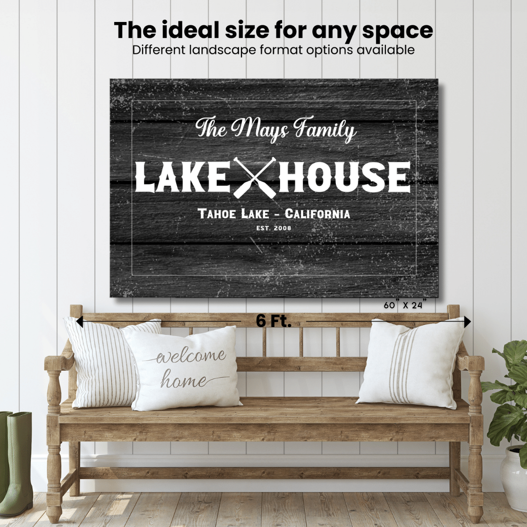 Lakehouse Canvas (Free Shipping)