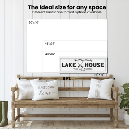 Lakehouse Canvas Personalized