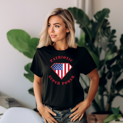 Patriotic SuperPower | Patriotic T-Shirt