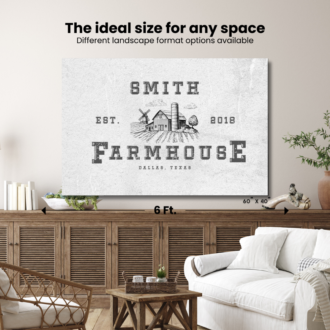 Farmhouse Canvas Wraps