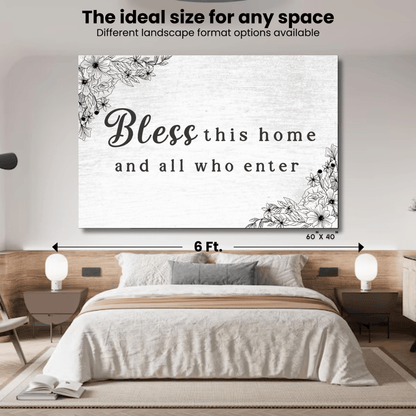 Bless This Home and All Who Enter (Free Shipping)