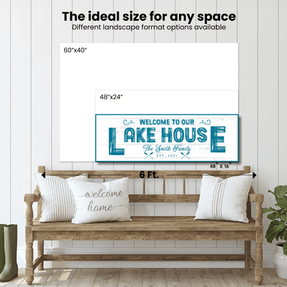 Lakehouse Canvas Signage