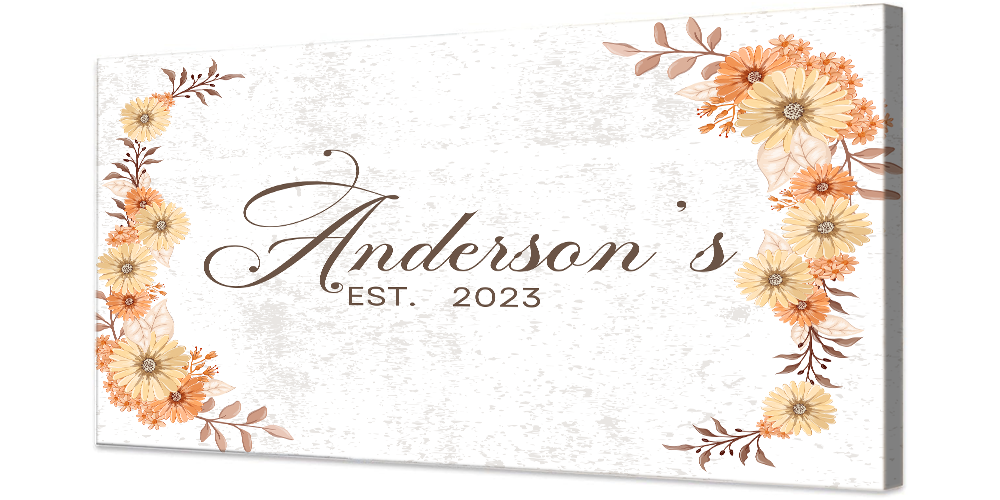 Family Personalized Name Canvas (Free Shipping)