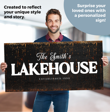 Lakehouse Canvas Wraps