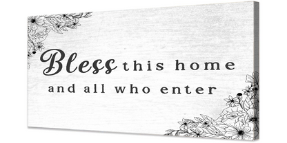 Bless This Home and All Who Enter (Free Shipping)