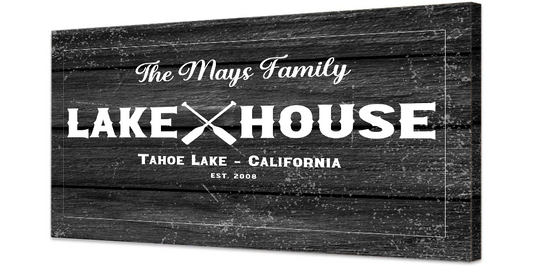 Lakehouse Canvas (Free Shipping)