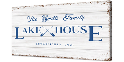 Lakehouse Personalized Canvas II