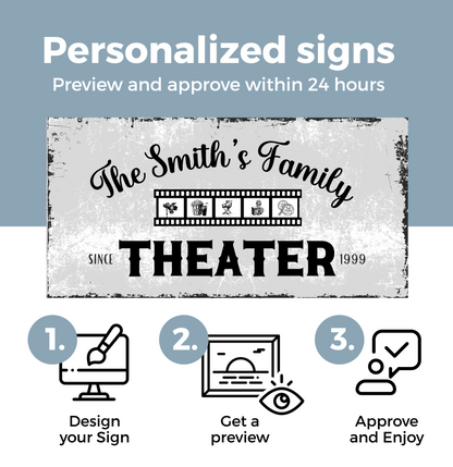 Theater Personalized Canvas