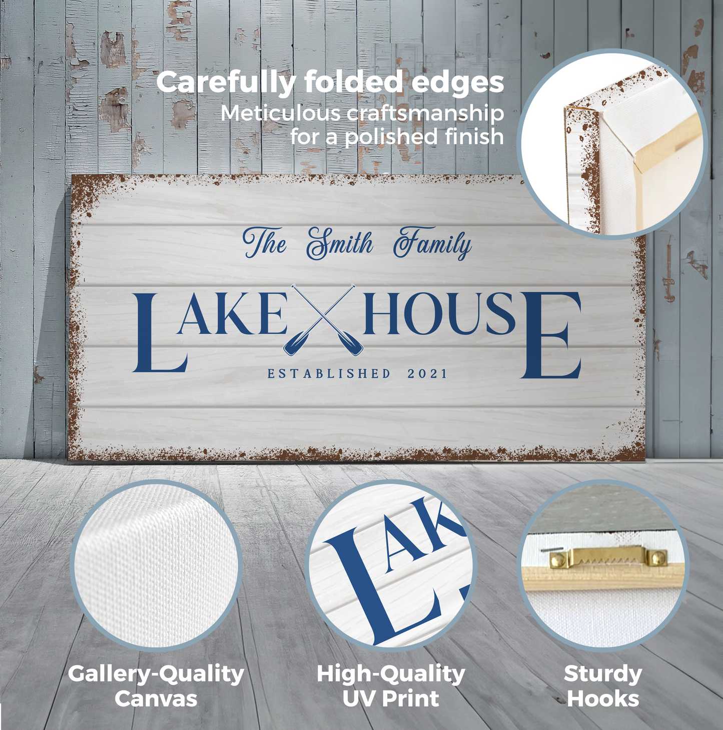 Lakehouse Personalized Canvas II