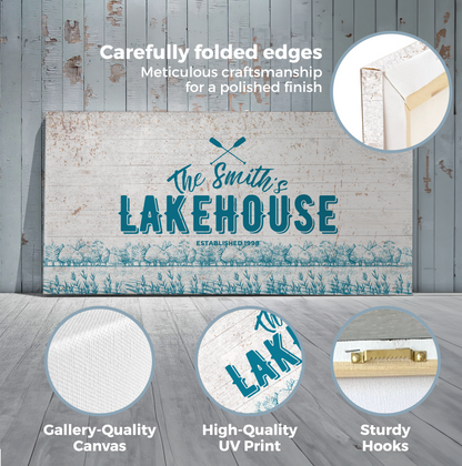 Lakehouse Canvas Signs