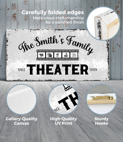 Theater Personalized Canvas