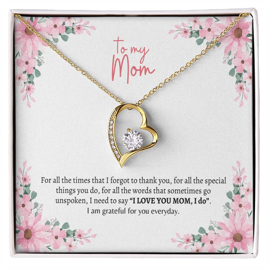 To my Mom | Forever Love Necklace