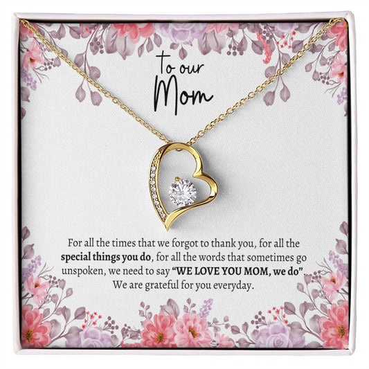 To our Mom | Forever Love Necklace